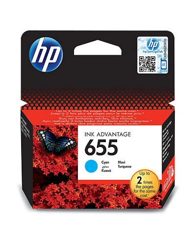 Консуматив HP 655 Cyan CZ110AE Ink Cartridge