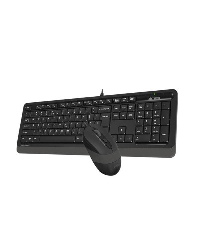Комплект клавиатура и мишка A4TECH Fstyler F1010 USB сив