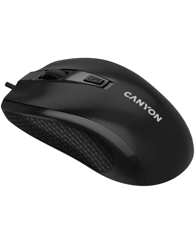Жична оптична мишка CANYON M-4 Wired Black