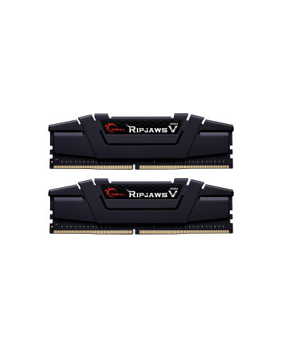 Памет G.SKILL Ripjaws V Black 32GB(2x16GB) DDR4 PC4-25600 3200MHz CL16 F4-3200C16D-32GVK