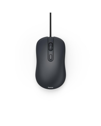 Жична оптична мишка HAMA CM-200 безшумна USB черна