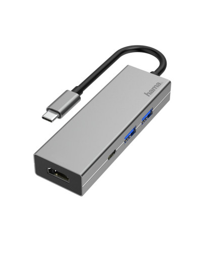 HUB USB 2.0 USB-C HDMI HAMA-200107 4 портов