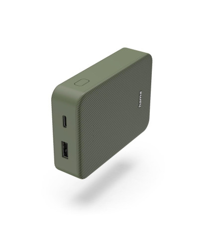 Външна батерия HAMA "Colour 10" 10 000mAh 2 изхода:USB-C USB-A  зелен