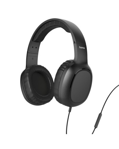 Слушалки с микрофон "Fun II" On-Ear 3.5 мм жак Черни