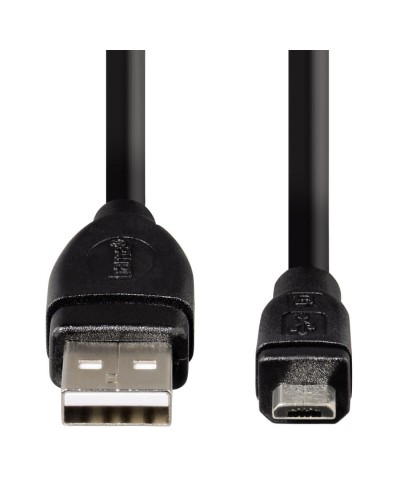 Кабел HAMA USB 2.0 Micro B мъжко - A мъжко 0.75 м 1 звезда