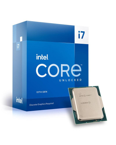 Процесор Intel Raptor Lake i7-13700F 8P+8E Cores  24Threads  2.10/5.2GHz  30MB  65W  s1700  Box