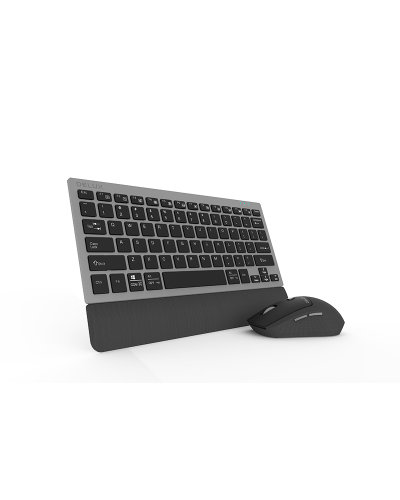 Безжичен комплект клавиатура и мишка Delux K3300G+M520GX черен