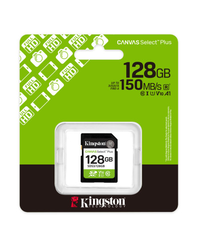 Флаш карта 128GB Kingston Canvas Select Plus SD 