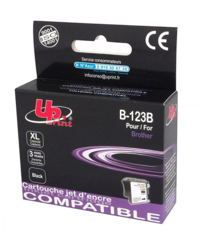 Консуматив Brother LC123/125/121 Black съвместим