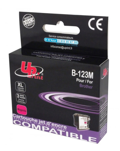 Консуматив Brother LC123/125/121 Magenta съвместим