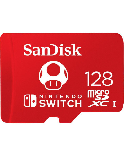 Флаш карта памет 128GB SanDisk for Nintendo Switch microSDXC UHS-I 