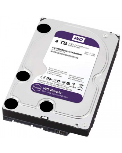 Твърд диск Western Digital Purple 4TB 3.5'' 64MB 5400rpm surveillance