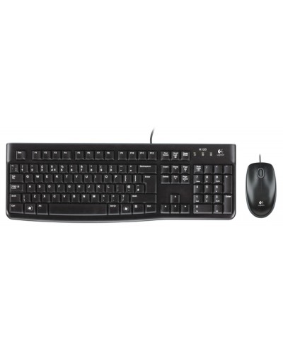 Комплект клавиатураи и мишка Logitech Desktop MK120