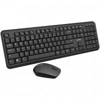 Комплект клавиатура и мишка Canyon Black CNS-HSETW02 безжичен