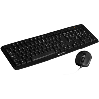 Комплект клавиатура и мишка Canyon CNE-CSET1 USB black