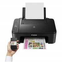 Мастилено МФУ Canon PIXMA TS3150 All-In-One, Balck, 19/9ppm