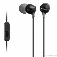 Слушалки тапи Sony MDR-EX15LP black