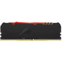 Памет Kingston FURY Beast Black RGB 8GB DDR4 PC4-25600 3200MHz CL16 KF432C16BBA/8