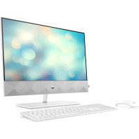All-in-One HP Pavilion  24-k1024nu White   23.8" FHD UWVA BV + 5MP IR Camera Core i5-11500T 8GB 512MB PCIe SSD Mouse&Keyboard Win 11 Home