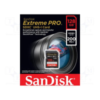 Карта памет SANDISK Extreme PRO SDHC 128GB UHS-1 Class 10 U3 90 MB/s 