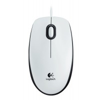 Мишка Logitech Mouse M100 White USB 1000dpi