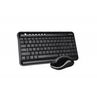Комплект мини клавиатура и мишка A4tech 3300N Безжичен