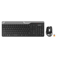 Комплект клавиатура и мишка A4TECH Fstyler FB2535C Bluetooth & 2.4G Черен/Сив
