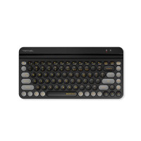 Клавиатура A4tech Fstyler FBK30 Blackcurrant Bluetooth 2.4G стойка за телефон черна