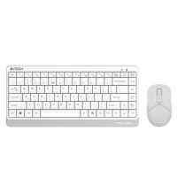 Комплект клавиатура и мишка A4TECH FG1112 Fstyler  Безжичен 2.4GHz Бял
