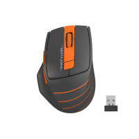 Оптична мишка A4tech FG30 Fstyler 2000dpi 5btn безжична безшумна Оранжев