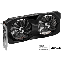 Видеокарта ASRock AMD Radeon RX 6600 Challenger D 8G  8GB  DDR6 128bit  HDMI 3xDP