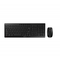 Kомплект безжична клавиатура с мишка CHERRY STREAM Desktop Recharge Черен