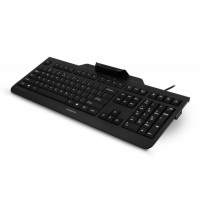 Клавиатура жична  CHERRY KC 1000 SC черна с четец на карти