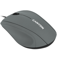 Мишка CANYON CNE-CMS05DG DPI 1000 With 1.5M USB cable Grey