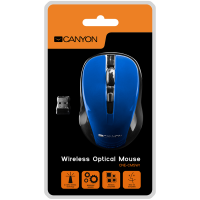 Мишка Canyon CNE-CMSW1BL Blue Wireless
