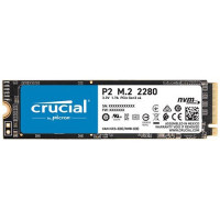 Твърд диск SSD Crucial P2 250GB M.2 2280 PCIe Gen3 x4 read/write up to: 2100/1150MB/s