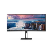 Монитор AOC CU34V5C/BK  34" Curved 1500R VA  3440x1440@100Hz  1ms  300cd  3000:1  5Wx2  HDMI DP  USB hub  black