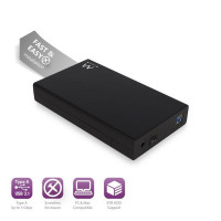 Чекмедже за твърд диск Ewent EW7056 3.5" SATA USB3.1 Gen1 (USB 3.0) Черен