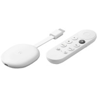 Мултимедиен плеър Google Chromecast HD 2022 with Google TV, HDMI, Бял