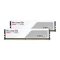 Памет G.SKILL Ripjaws S5 White 32GB(2x16GB) DDR5 PC5-41600 5200MHz CL36 F5-5200J3636C16GX2-RS5W