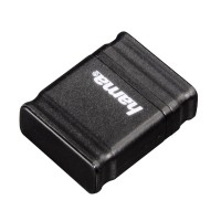 Флаш памет USB HAMA Smartly 3in1 32GB Micro USB adapter Черен