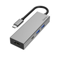 HUB USB 2.0 USB-C HDMI HAMA-200107 4 портов