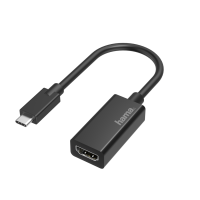 Адаптер HAMA  USB-C мъжко - HDMI женско Ultra HD 4K Черен