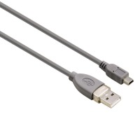 Кабел HAMA 39661 USB-A мъжко - USB-B mini мъжко 0.25м 1 звезда