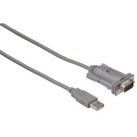 Кабел HAMA 53325 конвертор: USB-A мъжко - Сериен порт RS232