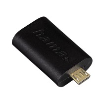 Адаптер OTG HAMA 54514 USB 2.0 micro B мъжко - A женско Черен