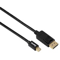 Кабел HAMA 54563 mini DisplayPort мъжко - DisplayPort мъжко 1.8m 3 звезди