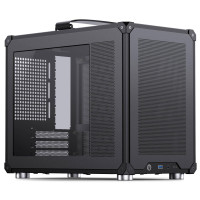 Кутия Jonsbo C6 MAX Micro-ATX - Black