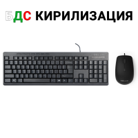 Комплект клавиатура и мишка Delux K6300U+M330BU USB 
