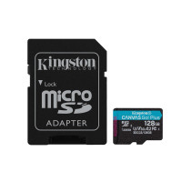 Флаш карта памет Kingston Canvas Go Plus 128GB UHS-I Class 10 U3 V30 A2